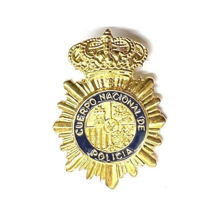 NATIONAL-SPANISH-POLICE-HAT-BADGE