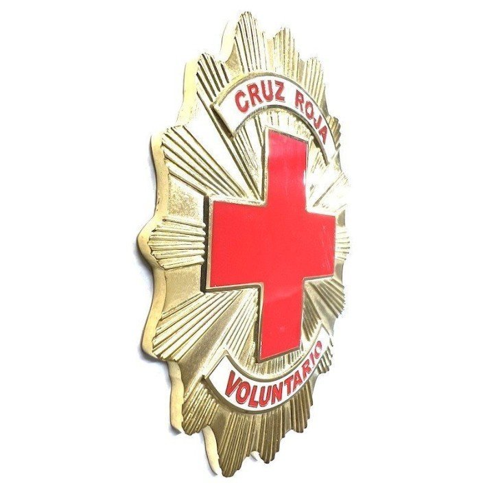 PLACA CRUZ ROJA