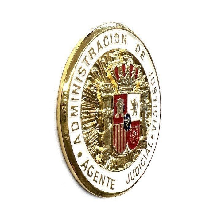 HOMOLOGATED JUDICIAL AID AGENT BADGE