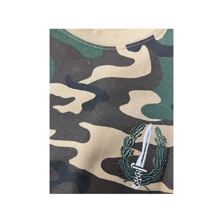SPANISH CAMOUFLAGE GREEN BERET T-SHIRT