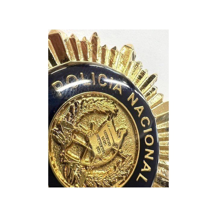 PLACA INSIGNIA POLICÍA NACIONAL CIVIL DE GUATEMALA