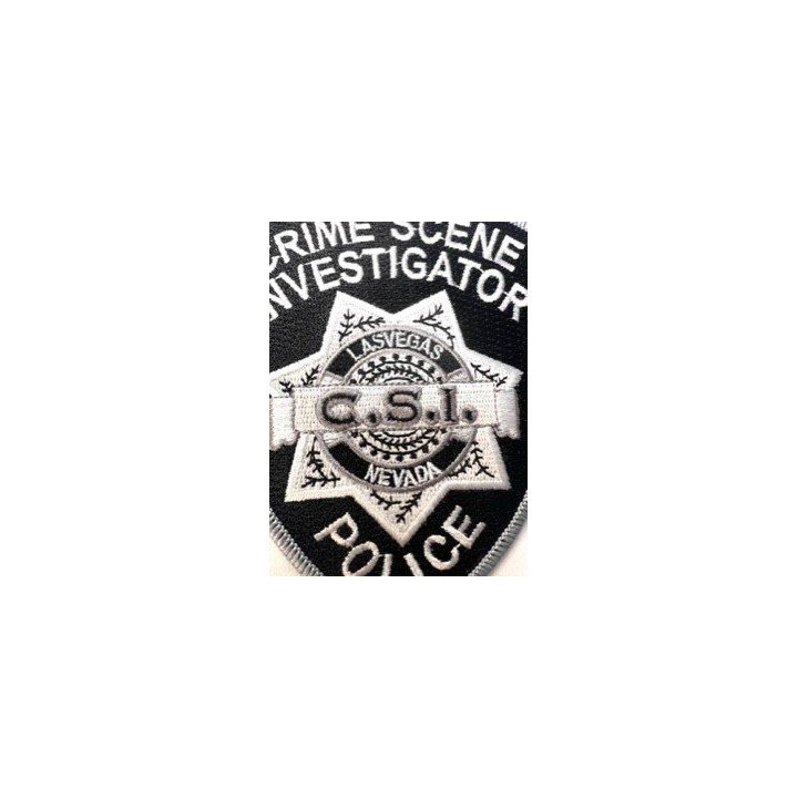 CSI CRIME SCENE INVESTIGATOR POLICE ARM PATCH