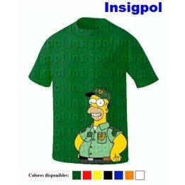 HOMER-SIMPSON-SECURITY-GUAR- T-SHIRT