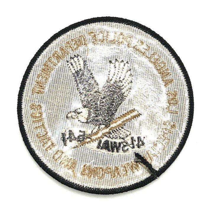 LOS ANGELES SPECIAL WEAPONS AND TACTICS POLICE PATCH