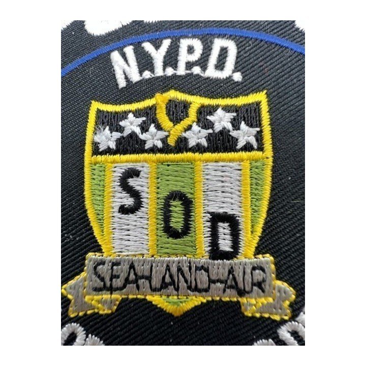 PARCHE POLICÍA NEW YORK SPECIAL OPERATIONS DIVISION