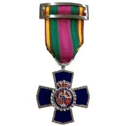 NATIONAL SPANISH POLICE CROSS XXV YEARS MEDAL