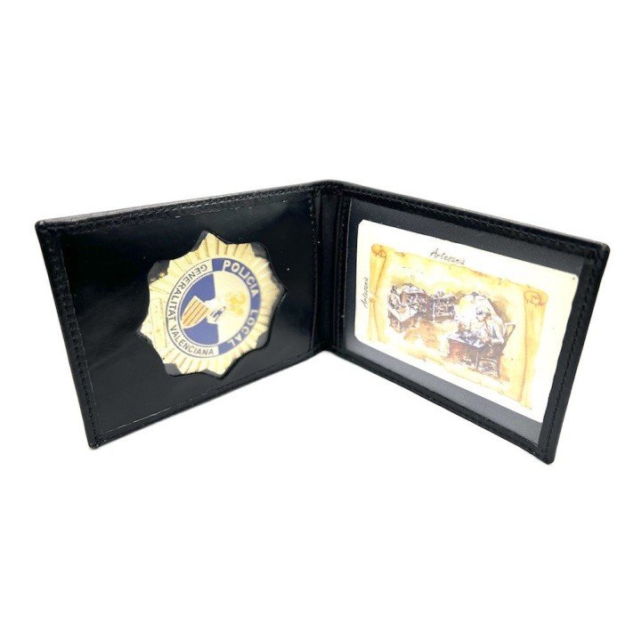SPANISH VALENCIA POLICE  WALLET AND BADGE