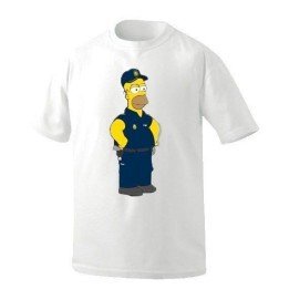 CAMISETA-POLICÍA-HOMER