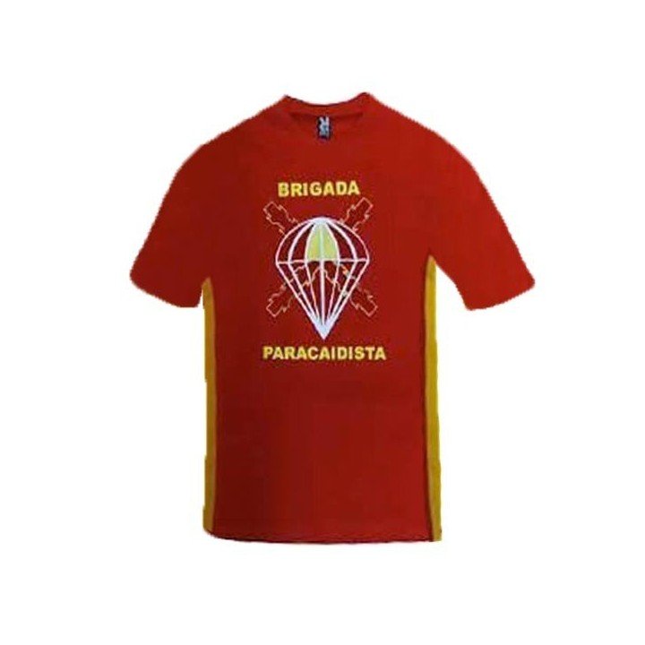 PARACHUTE BRIGADE RED & YALLOW BRIPAC T-SHIRT