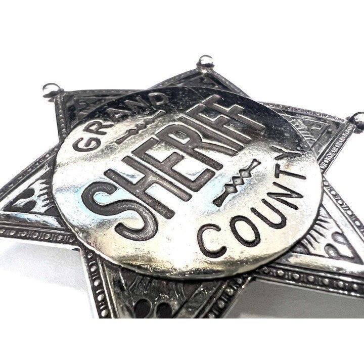PLACA-SHERIFF-6-PUNTAS-GRAND-COUNTY