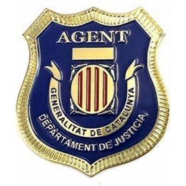 CATALONIA PENITENTIARY AGENT BADGE