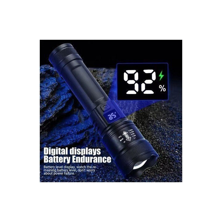 LINTERNA RECARGABLE LED POWER INSIGPOL