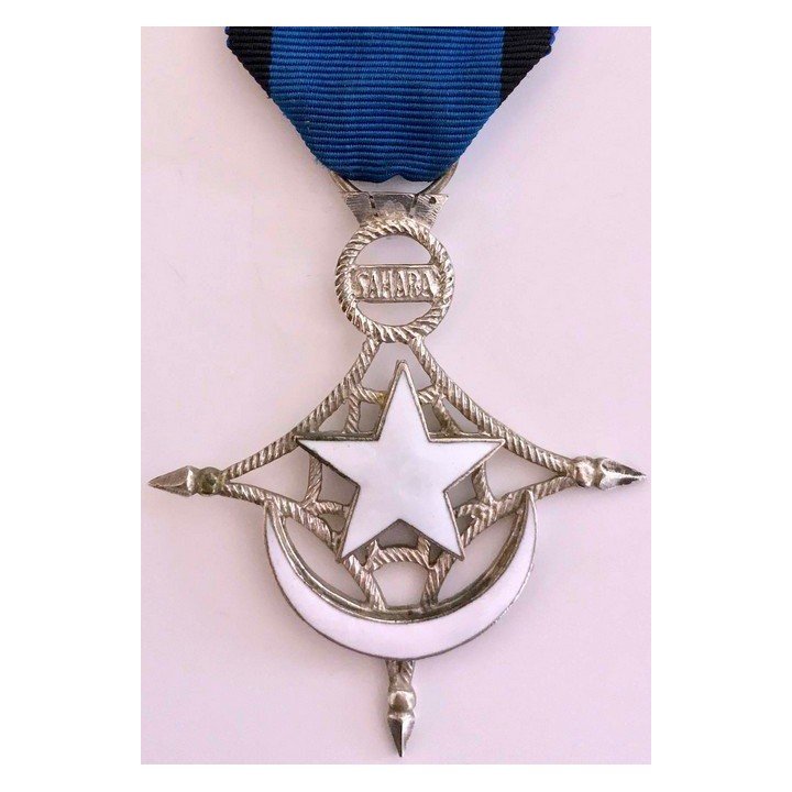 COMBAT ZONE  SAHARA MEDAL
