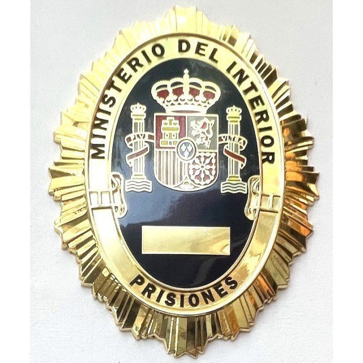 placa-funcionario-de-prisiones