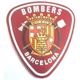 SHOULDER BARCELONA FIREFIGHTERS PATCH