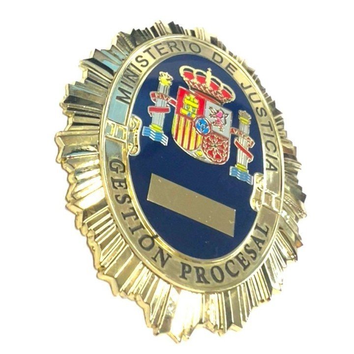 SPANISH MANAGEMENT COURT BADGE