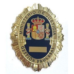 SPANISH MANAGEMENT COURT BADGE