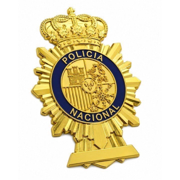 REPLIC SPANISH NATIONAL POLICE BADGE