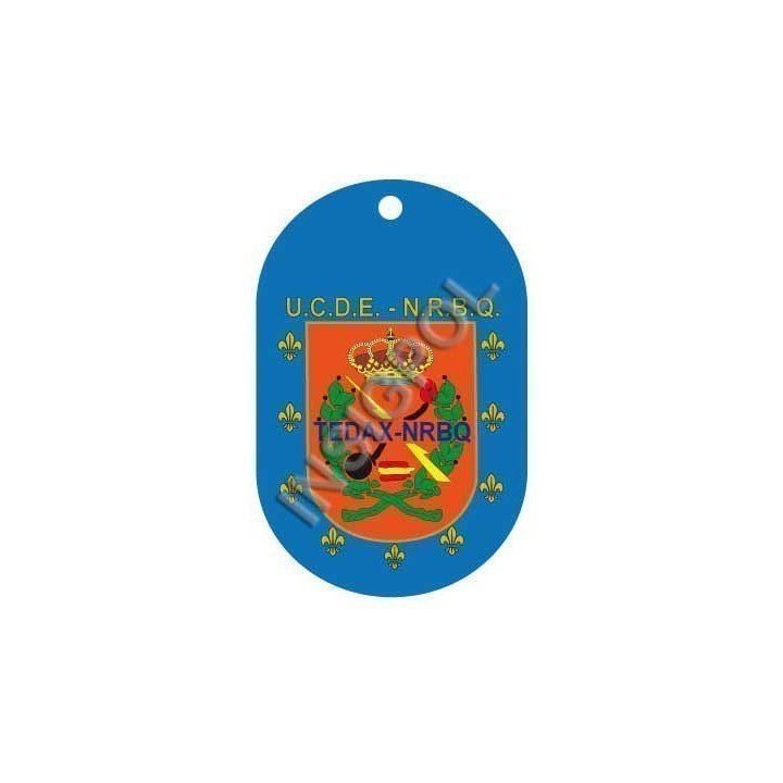 SPANISH NATIONAL POLICE TEDAX NEW EMBLEM DOG TAG
