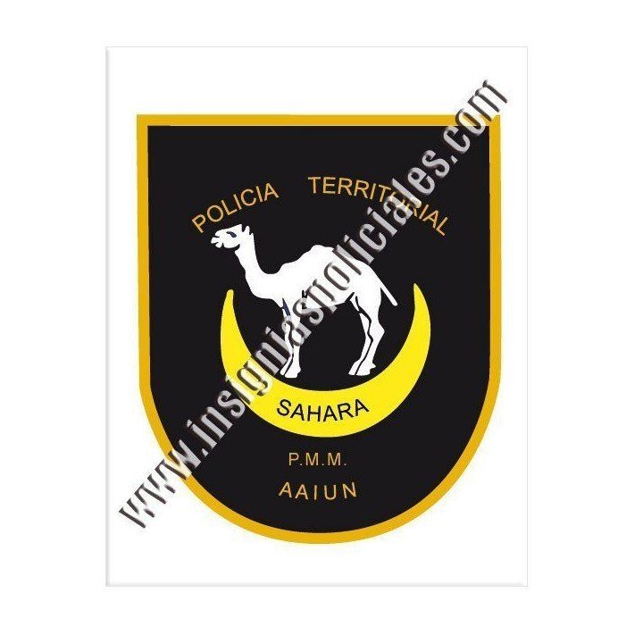 policía-territorial-sahara-sticker