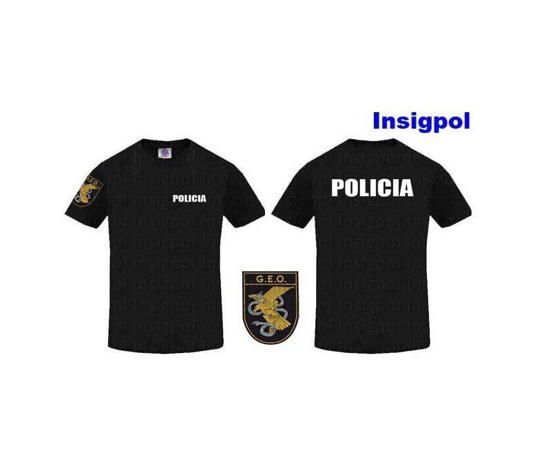 ALP 203 niño Alpimara Camiseta Técnica Policía Nacional GEOS 