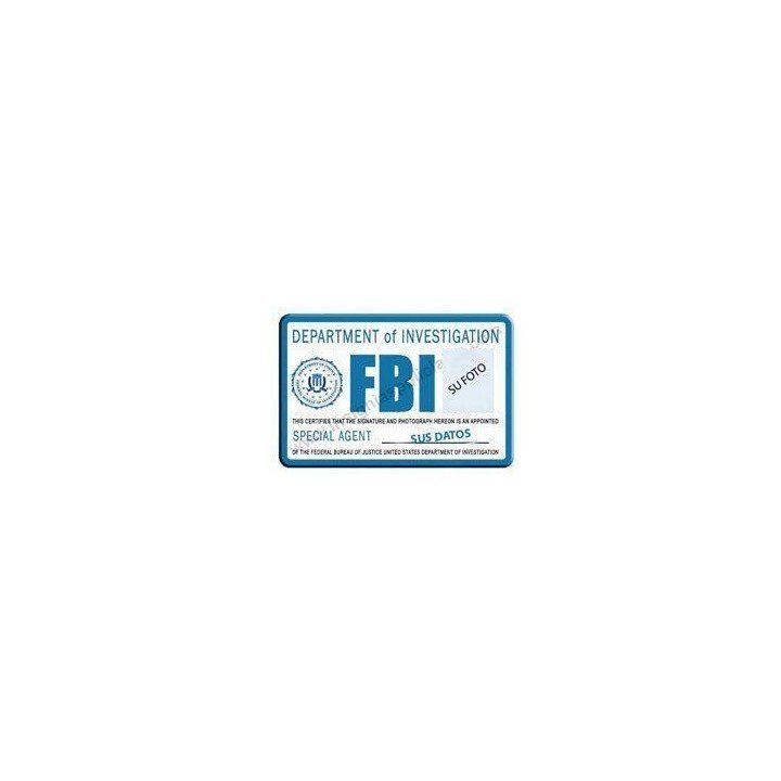 CREDENCIAL FBI HORIZONTAL