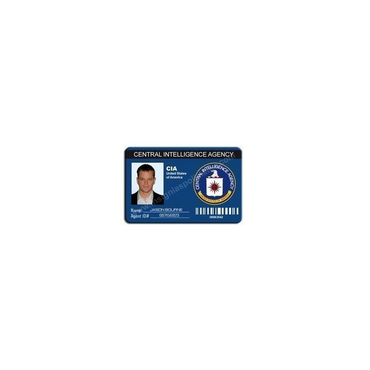 THE BOURNE ULTIMATUM ID CARD