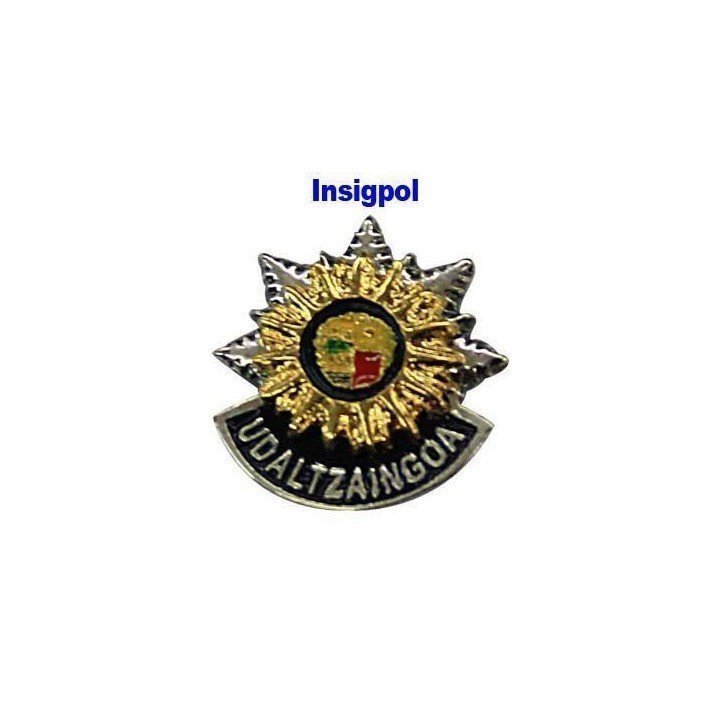 BASQUE LOCAL POLICE MERIT PIN BADGE