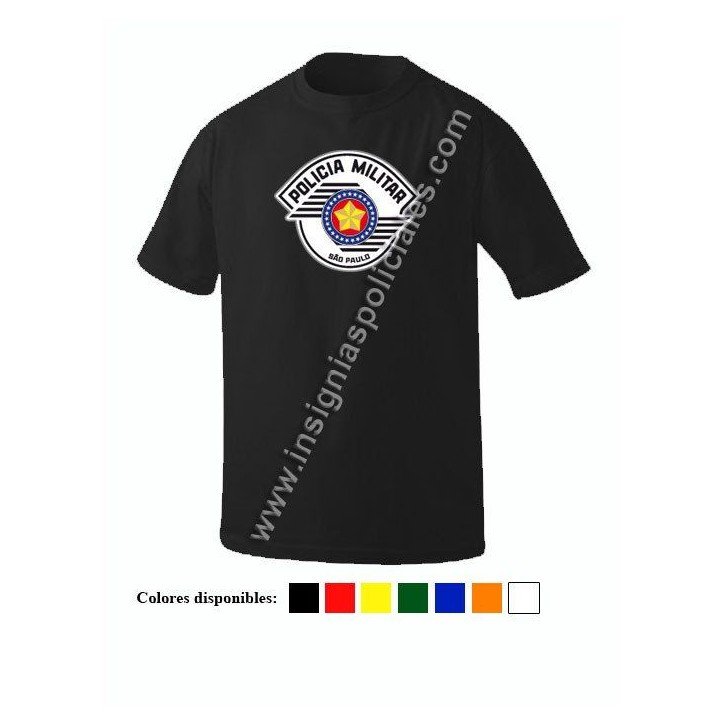 CAMISETA POLICIA MILITAR SAO PAULO