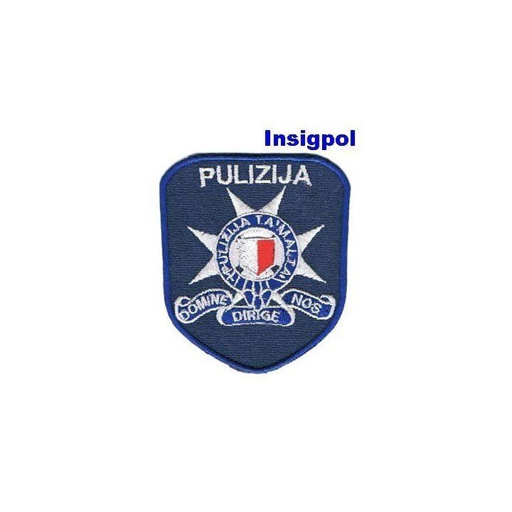 PARCHE-POLICÍA-MALTA