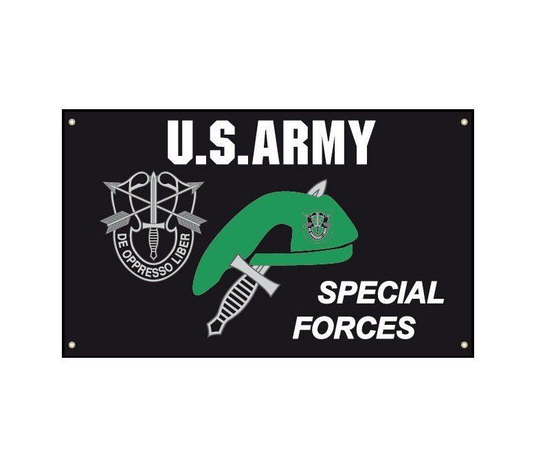 US ARMY SPECIAL FORCES FLAG