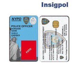 CREDENCIAL-POLICIA-NUEVA-YORK-NYPD