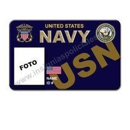 CREDENCIAL UNITED STATES NAVY