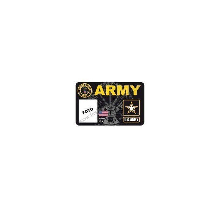 US ARMY CUSTOM ID CARD