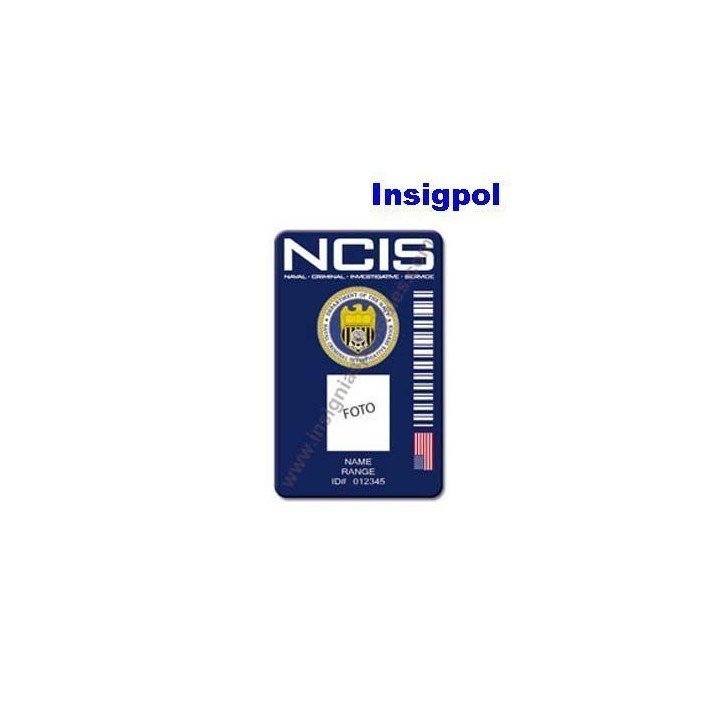 CREDENCIAL NAVAL CRIMINAL INVESTIGATIVE SERVICE