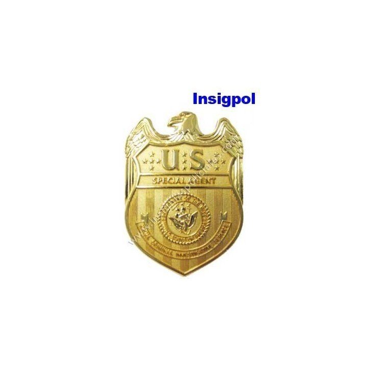 PLACA -AGENTE-ESPECIAL-SERVICIO INVESTIGACIÓN-CRIMINAL-MARINA