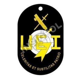 CHAPA IDENTIFICACIÓN GUARDIA CIVIL UEI
