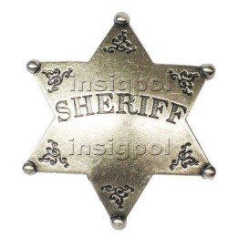 PLACA SHERIFF 6 PUNTAS