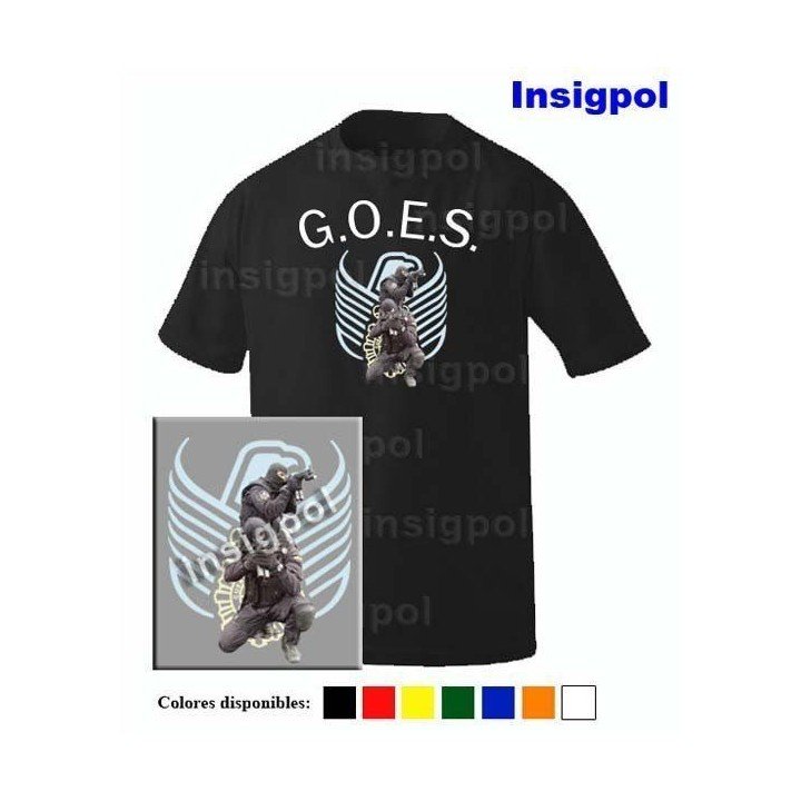 CAMISETA POLICÍA NACIONAL GOES ASSAULT