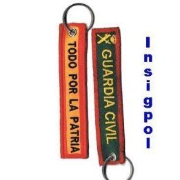 SPANISH-CIVIL-GUARD-TODO-POR-LA-PATRIA-LEGEND-KEY-HOLDER