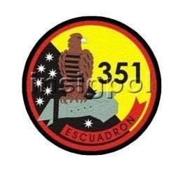 PARCHE-ALA-35 - 351 ESCUADRÓN