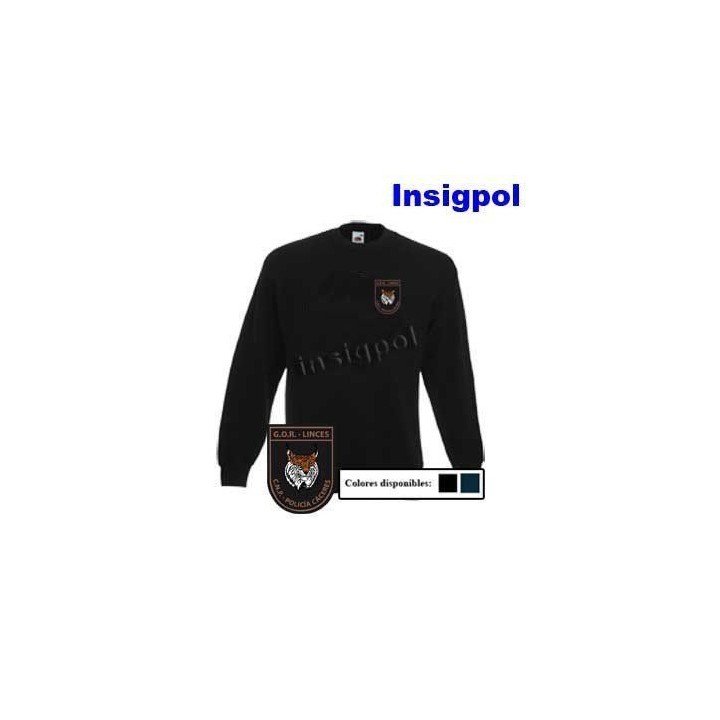 SUDADERA POLICÍA NACIONAL GOR LINCES CÁCERES