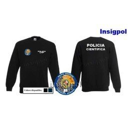 SUDADERA CNP POLICÍA NACIONAL CIENTÍFICA