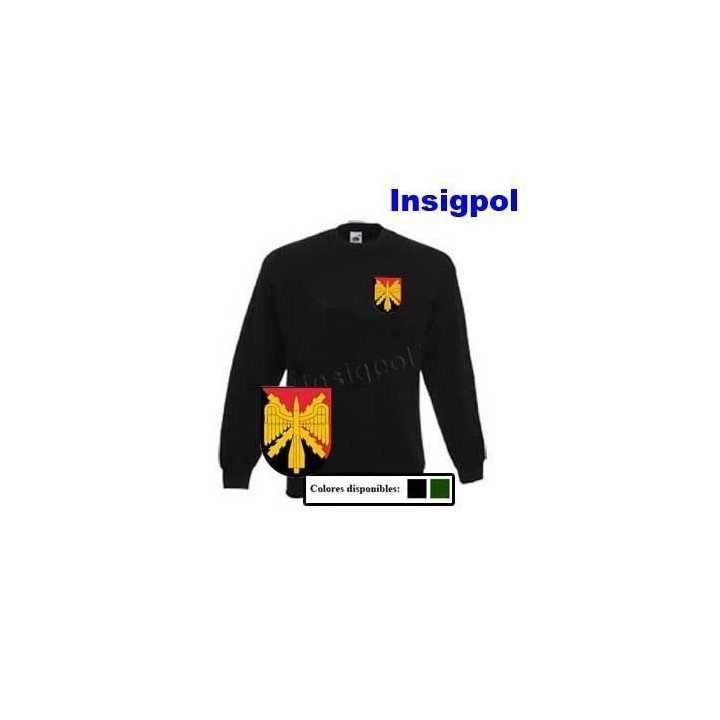 SUDADERA EJÉRCITO DE TIERRA MANDO ARTILLERIA ANTIAÉREA