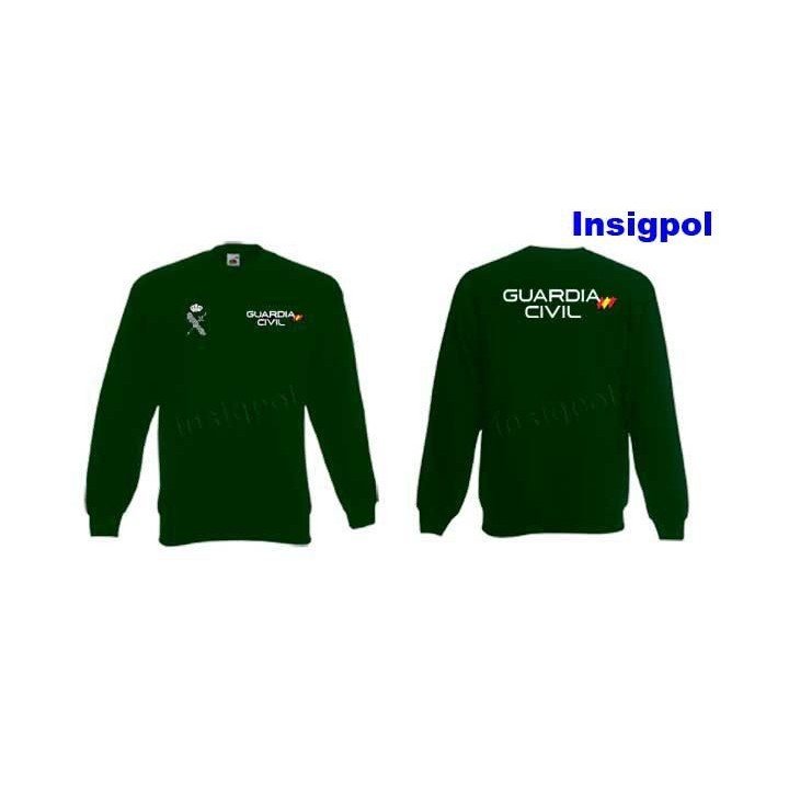 GUARDIA CIVIL GREEN TECNIC SWEATSHIRT