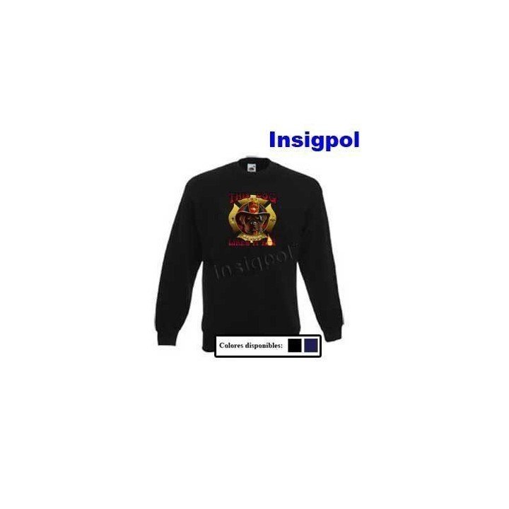 firefighter us dog sweatshirt