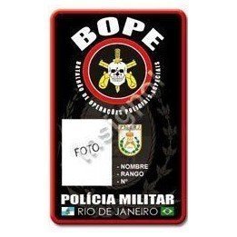BOPE CUSTOM ID CARD