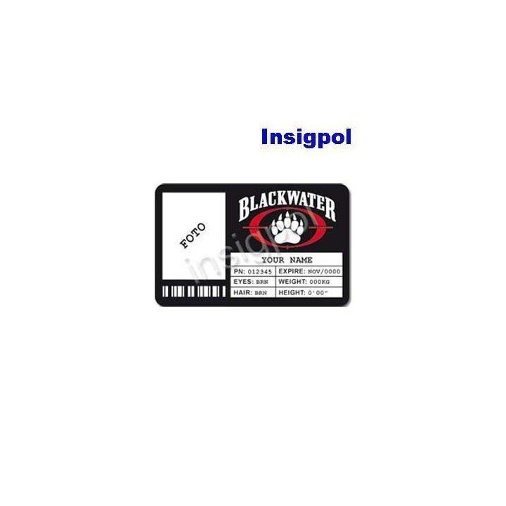 CREDENCIAL BLACKWATER