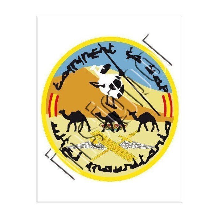 guardia-civil-helicopteros-mauritania-sticker