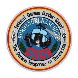PARCHE GSG9 ALEMANIA